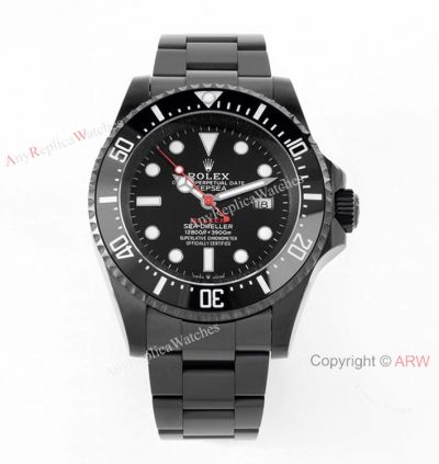 Swiss Replica Rolex Deepsea Dweller Blaken Limition Edition Watch 44mm